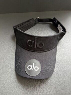 ALO Yoga Black Performance Visor